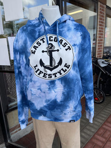 East Coast Lifestyle tie dye hoody M