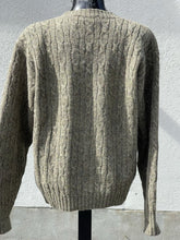 Load image into Gallery viewer, Aston Knitwear Hand Frame Knit Wool Sweater Vintage L

