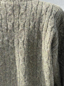 Aston Knitwear Hand Frame Knit Wool Sweater Vintage L