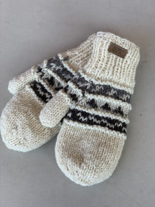Ark lined wool mittens