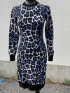 Michael Kors Leopard Print Dress XS