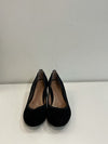 Vionic suede shoes w tortoiseshell heels 8.5