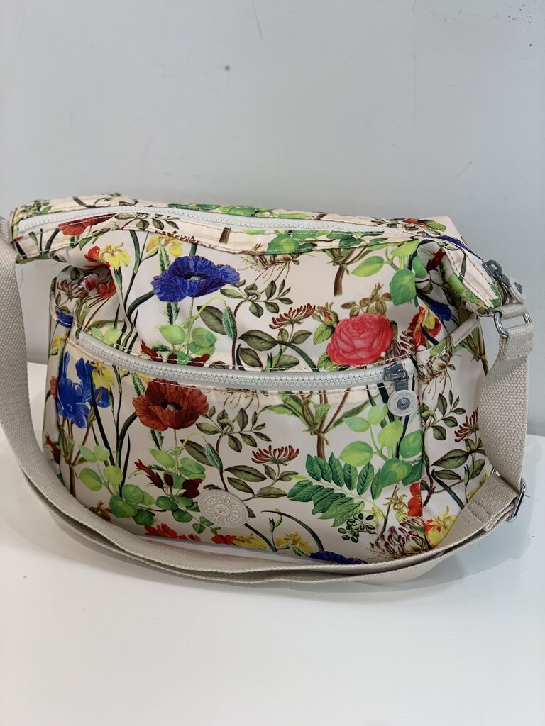 Kipling floral nylon handbag