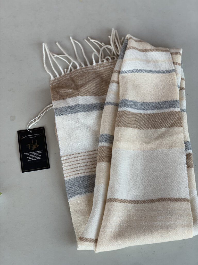 James Pringle Weavers wool scarf NWT