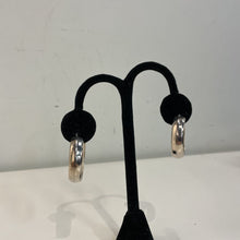 Load image into Gallery viewer, .925 wide hoop earrings
