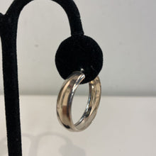 Load image into Gallery viewer, .925 wide hoop earrings
