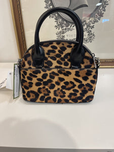 Zara animal print small handbag NWT