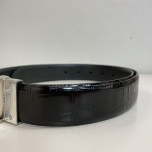 Ralph Lauren croc print leather belt L