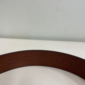Ralph Lauren tooled leather belt L