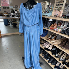 Load image into Gallery viewer, Michael Kors chambray jumpsuit XL NWT
