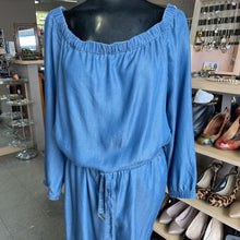 Load image into Gallery viewer, Michael Kors chambray jumpsuit XL NWT

