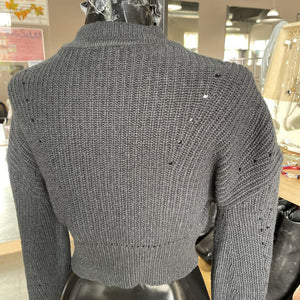Frank & Oak Knit Cropped Sweater XS