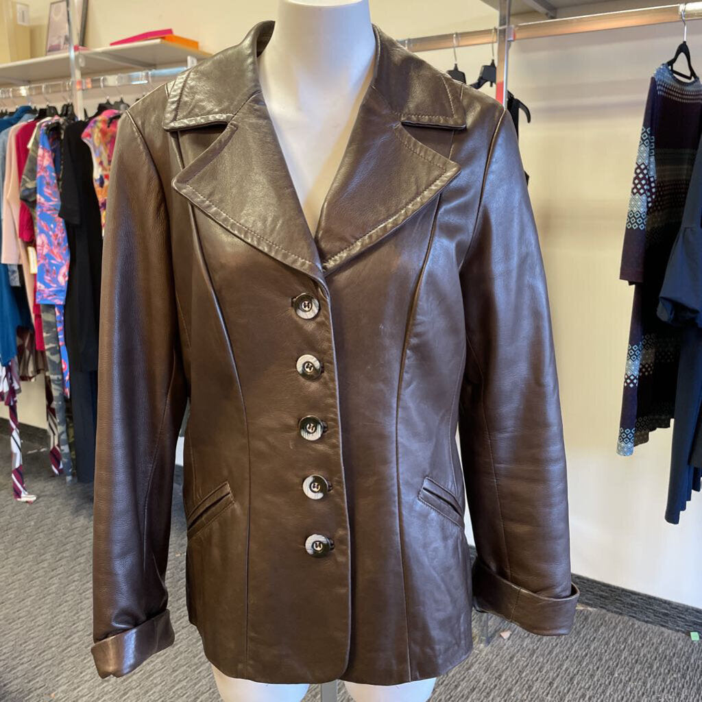 Danier Thinsulate lining leather jacket M