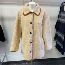 Load image into Gallery viewer, Zara faux shearling coat NWT L
