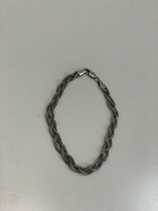 .925 braided bracelet