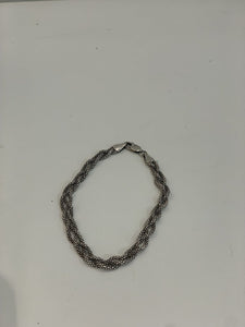 .925 braided bracelet