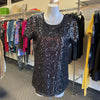 Calvin Klein sequin top M