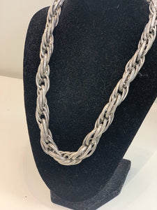 Multi chain link necklace