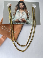 Load image into Gallery viewer, Atelier SYP 18K Heavy Plated Chain Layered Necklace
