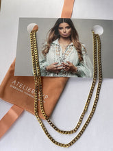 Load image into Gallery viewer, Atelier SYP 18K Heavy Plated Chain Layered Necklace
