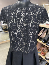 Load image into Gallery viewer, Eliza J Lace overlay top short sleeve 6
