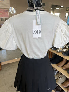 Zara Top short sleeve NWT L