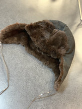 Load image into Gallery viewer, Daniele Meucci real rabbit fur lined hat
