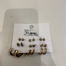Load image into Gallery viewer, Dynamite hoops/studs earring set
