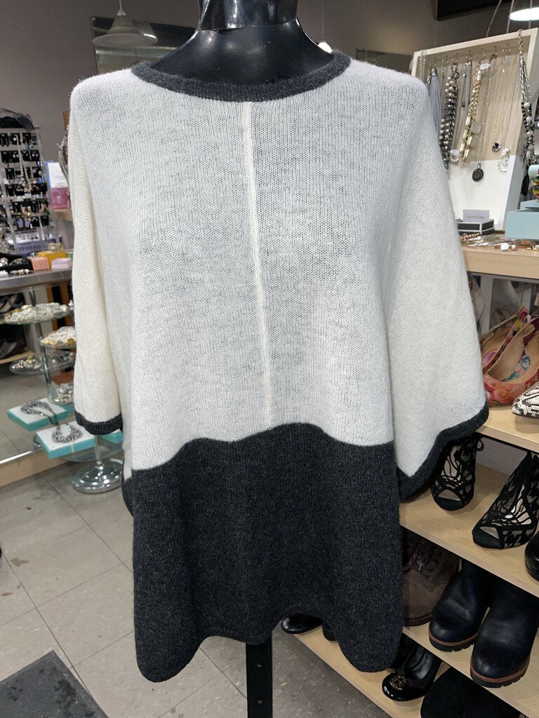 Brodie Sweater/Poncho Cashmere S/M