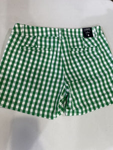 J Crew (outlet) gingham shorts NWT 6