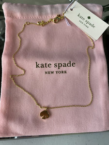 Kate Spade spade necklace NWT