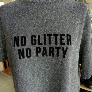 Zara "No Glitter No Party" Dress M Rikochet Resale Online Zara "No Glitter No Party" Dress M Rikochet Resale Online