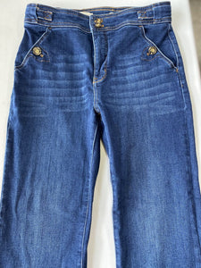 Pilcro and the letterpress High Rise Trouser Bootcut Jeans 29
