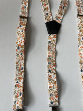 Load image into Gallery viewer, Floral Suspenders Adjustable
