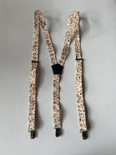 Load image into Gallery viewer, Floral Suspenders Adjustable
