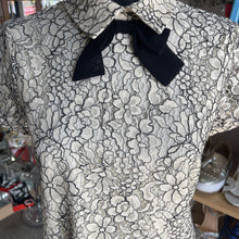 Load image into Gallery viewer, Karl Lagerfeld Top Lace overlay 2
