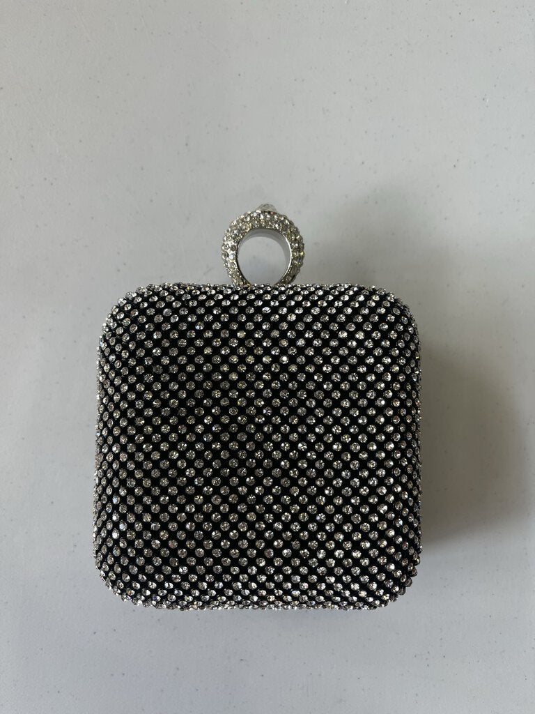 Vintage Rhinestone clutch/Handbag