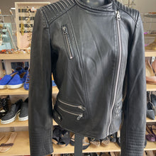 Load image into Gallery viewer, Zara Pleather Jacket L
