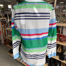 Load image into Gallery viewer, Brax Striped Top Long Sleeve NWT 38
