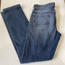 Load image into Gallery viewer, Seven for All mankind Roxanne studded vintage jeans 28
