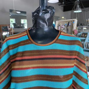 Zara striped knit top S