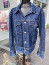 Levis denim jacket (Large stitch effect) L