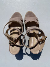 Load image into Gallery viewer, Stuart Weitzman wedge Sandals 4.5/5 NWT
