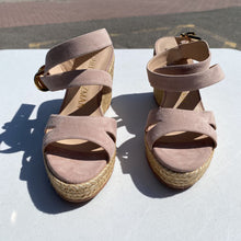 Load image into Gallery viewer, Stuart Weitzman wedge Sandals 4.5/5 NWT
