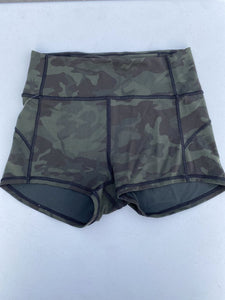 Lululemon camo print shorts 6