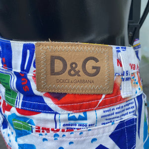 Dolce & Gabbana Soda Skirt 26 (As is)