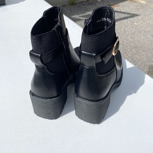 Truffle Collection pleather ankle boots NWOT 38