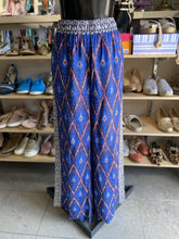 Load image into Gallery viewer, Anthropologie multi print flowy pants M
