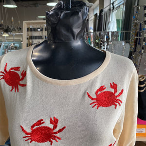 Pepaloves crab light sweater S