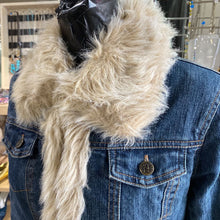 Load image into Gallery viewer, 725 Originals Vintage Denim Fur Jacket S
